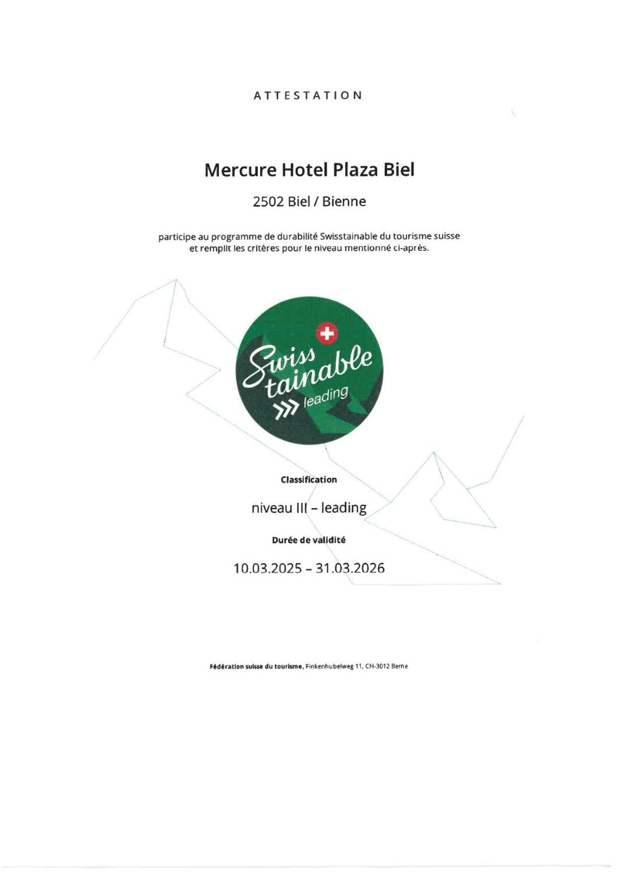 Mercure Biel Exterior foto